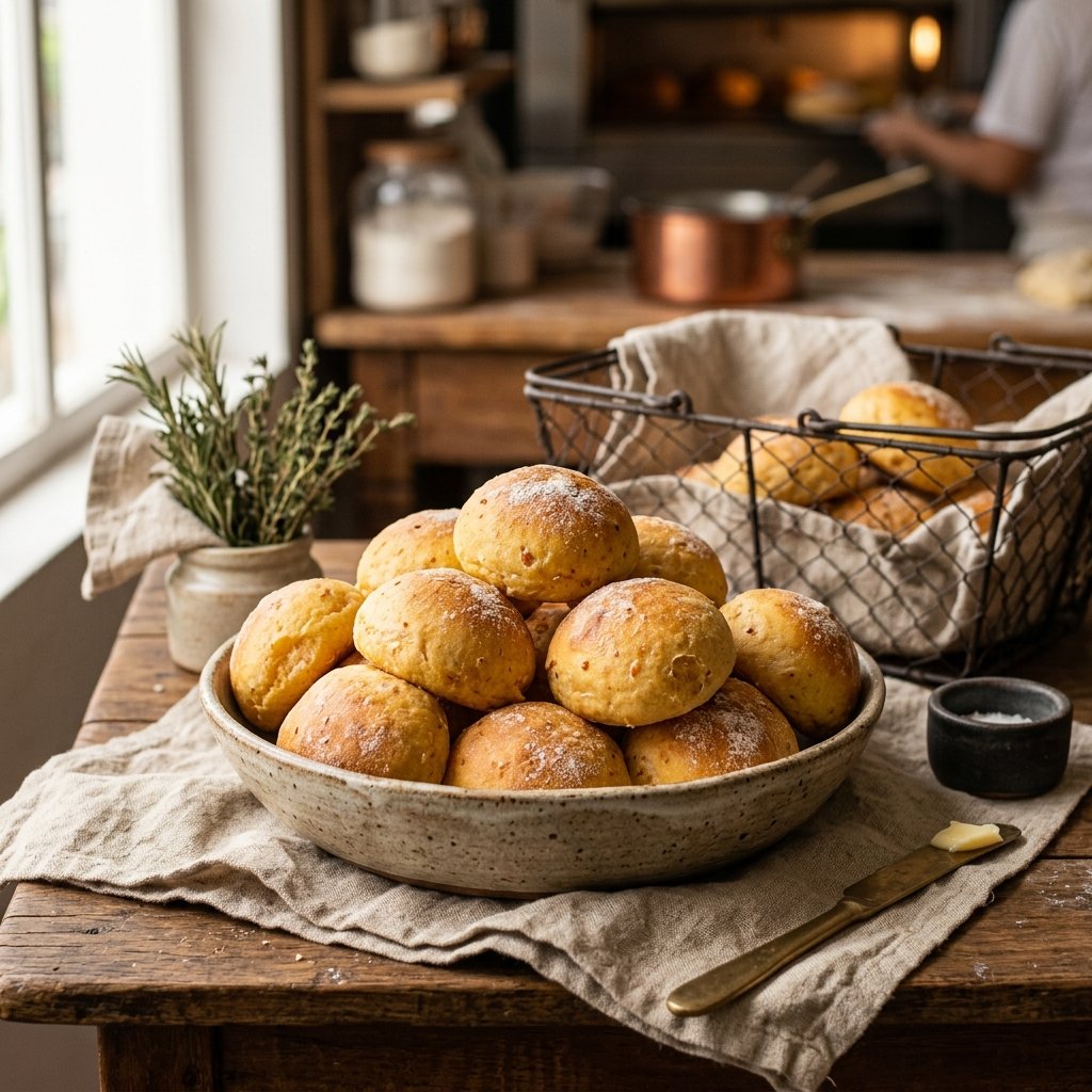 Pãezinhos de Batata Doce